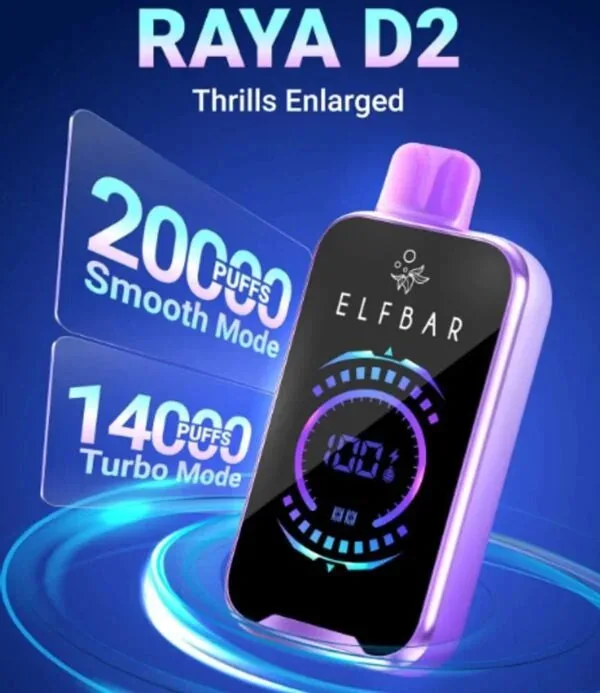 Elf Bar Raya D2 20000 Puffs - Buy Authentic Vape in Coimbatore - Vape Shop Coimbatore