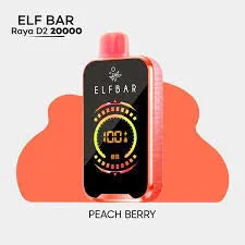 Elfbar Raya D2 20000 Puffs Peach Berry - Buy Authentic Vape in Coimbatore - Vape Shop Coimbatore
