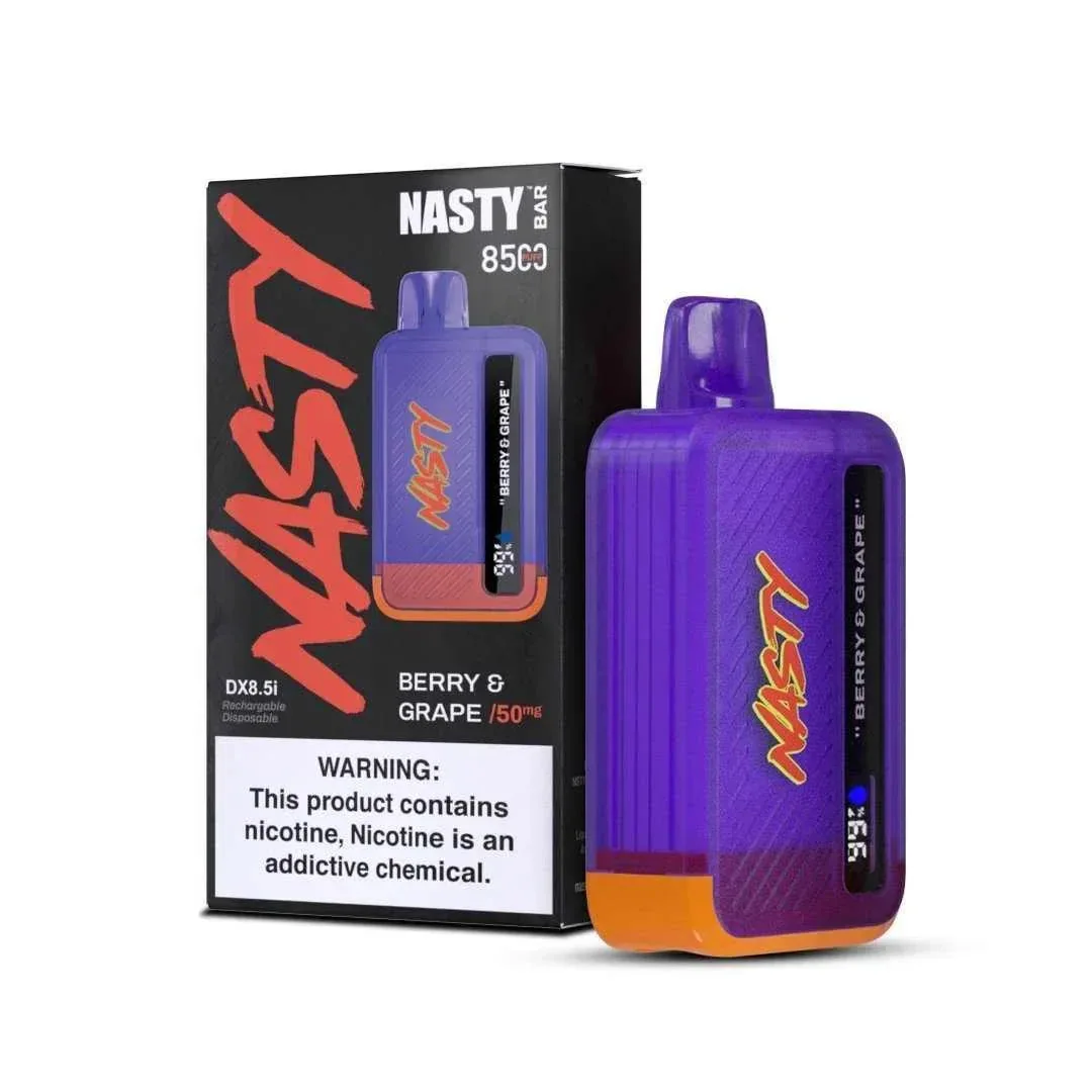 Nasty Bar Berry & Grape – (8500 Puffs) - Buy Authentic Vape in Coimbatore - Vape Shop Coimbatore