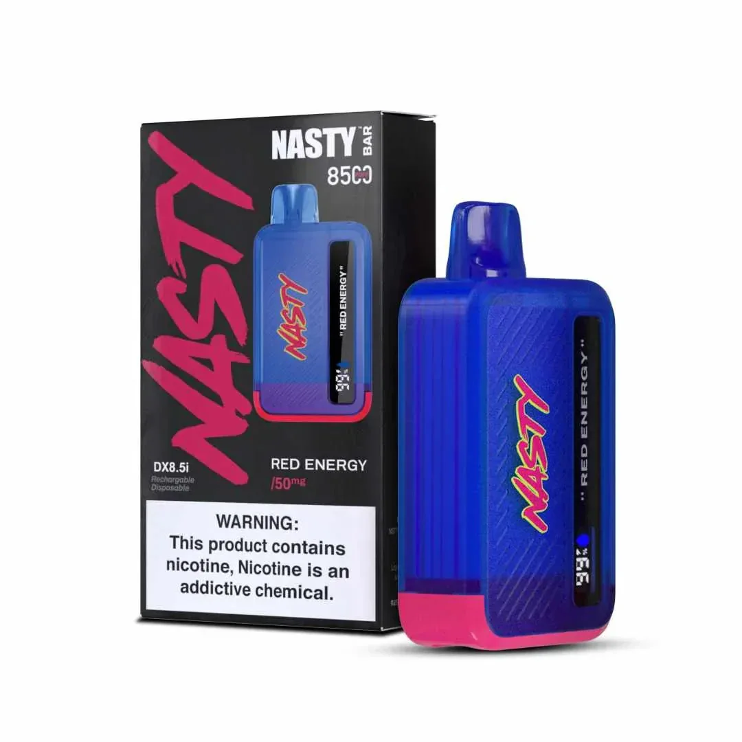 Nasty Bar Red Energy – (8500 Puffs) - Buy Authentic Vape in Coimbatore - Vape Shop Coimbatore