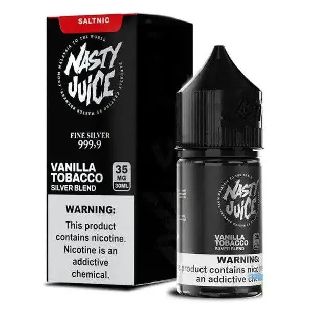 Nasty Nic Salt – Vanilla Tobacco - Buy Authentic Vape in Coimbatore - Vape Shop Coimbatore